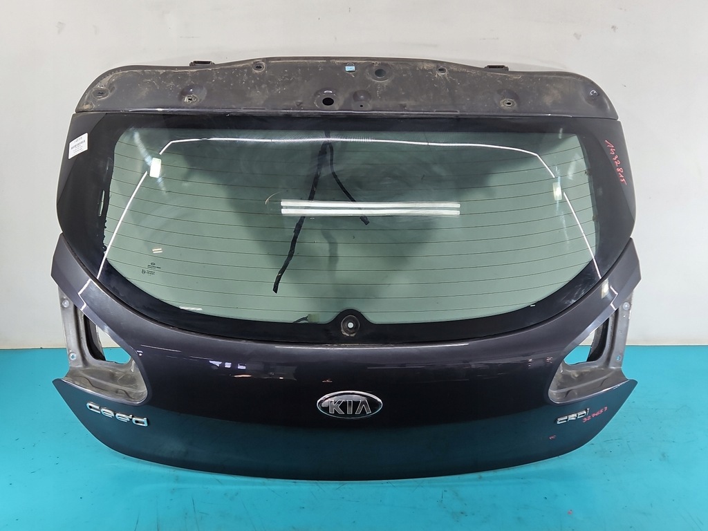 фото №1, Кришка багажника багажника скло задня kia ceed ii 12- hb хетчбек лак be