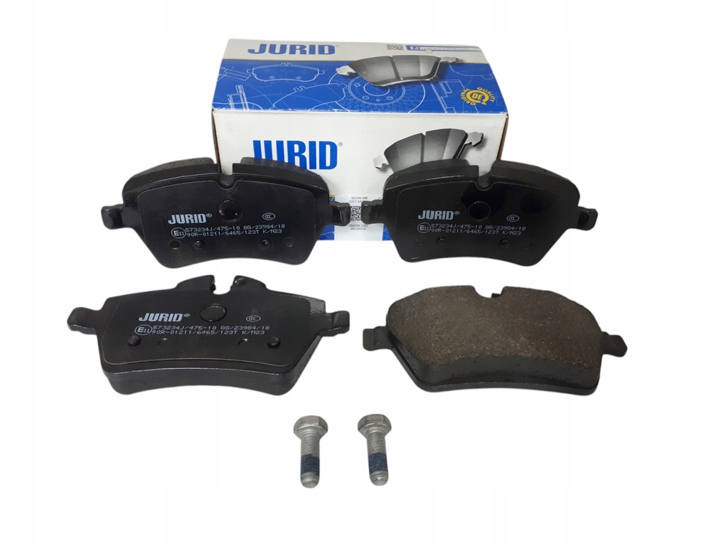 фото №1, Гальмівні колодки гальмівні перед jurid mini cooper one r50 r53 r56 r55 r60 r61 r59