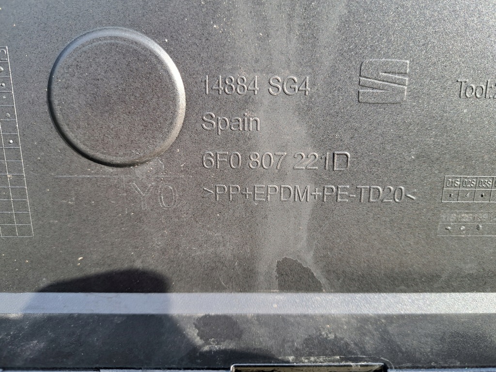 фото №6, Seat ibiza v 6f 17- бампер передний 6f0807221d