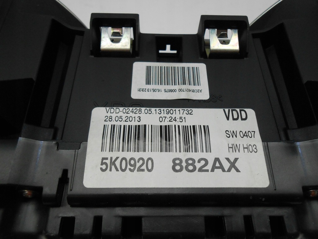 фото №8, Vw golf 6 vi счетчик приборная панель 5k0920882a