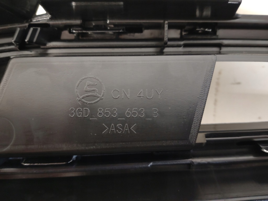 Новий решітка радіатора решітка  радіатора бампера vw passat b8 рестайлінг  2020- хром радар Зі Шроту