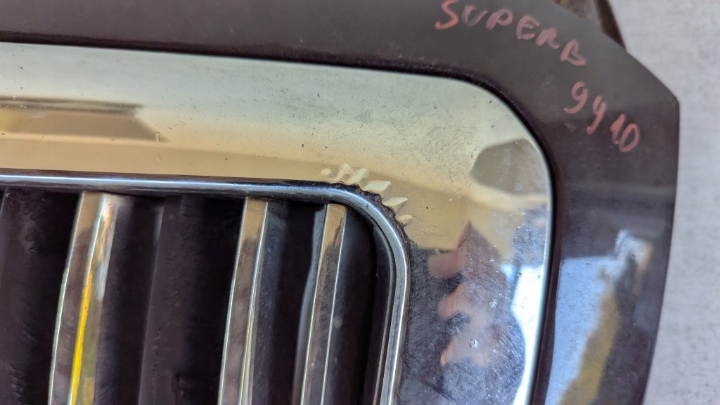 фото №3, Решётка радиатора решётка радиатора skoda superb i
