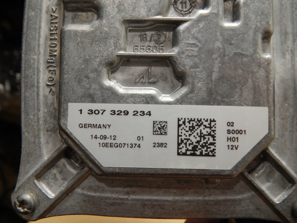 Купити Lancia delta нижня фара лівий перед led денна + блок запалювання 1307329234