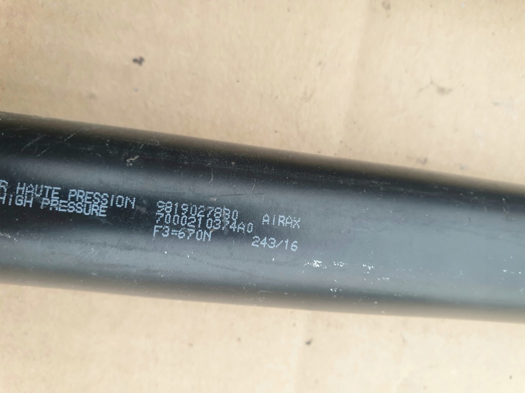 фото №2, Пружина газовая, крышка багажника peugeot оригинальный номер 9819027880