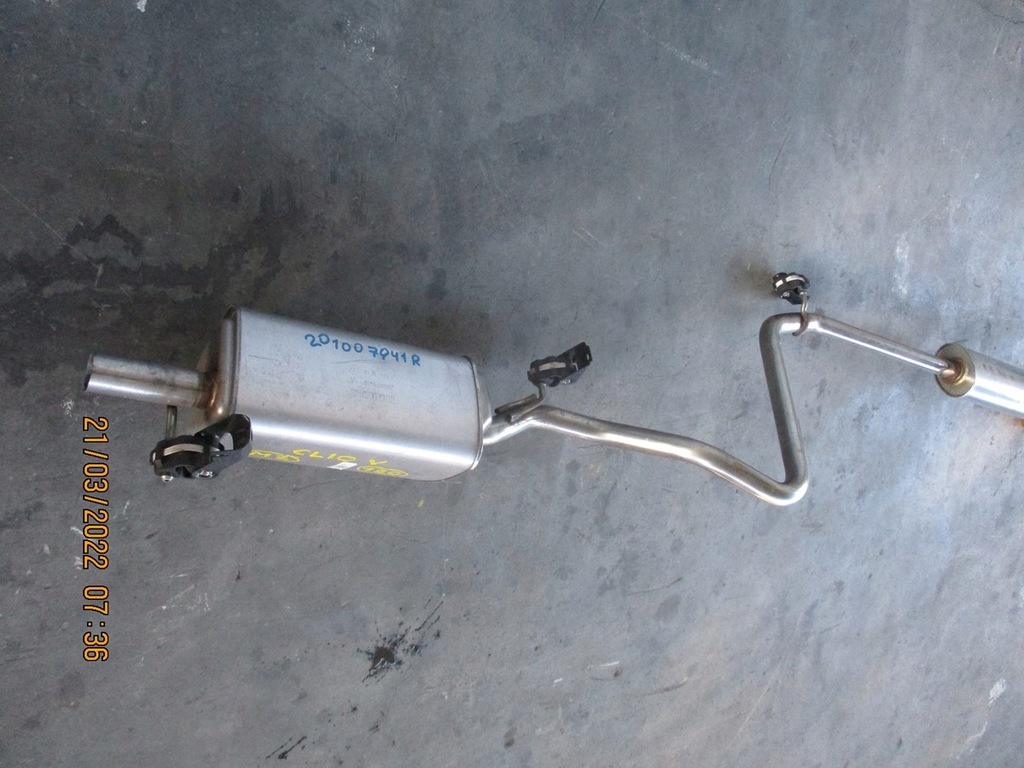 фото №4, Гаситель выхлоп renault clio v 203002872r