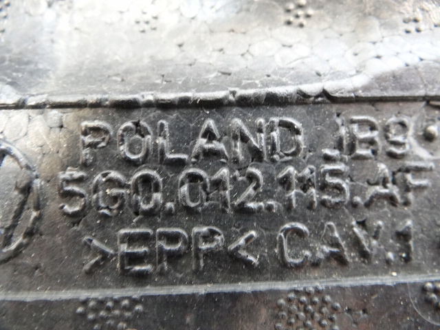 фото №6, Vw golf vii вкладыш пенополистирол багажника 5g0012115af