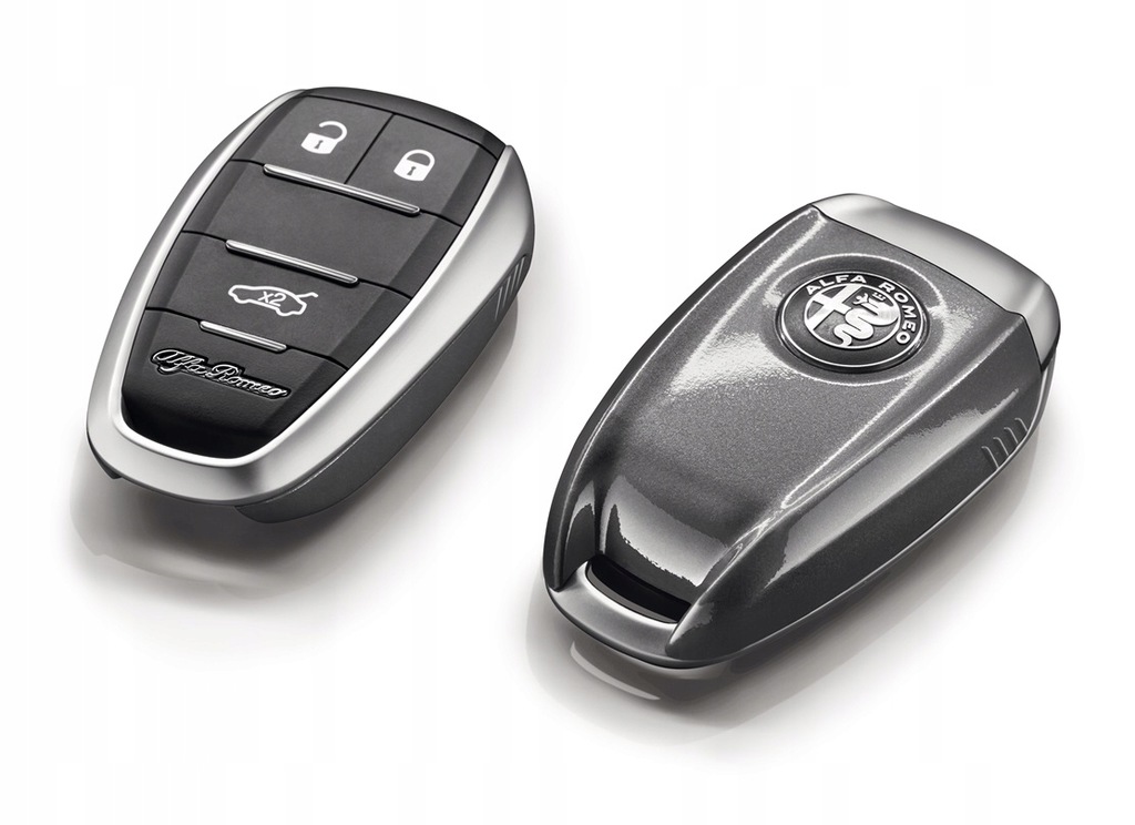 фото №1, Корпус ключа alfa romeo stelvio giulia серая