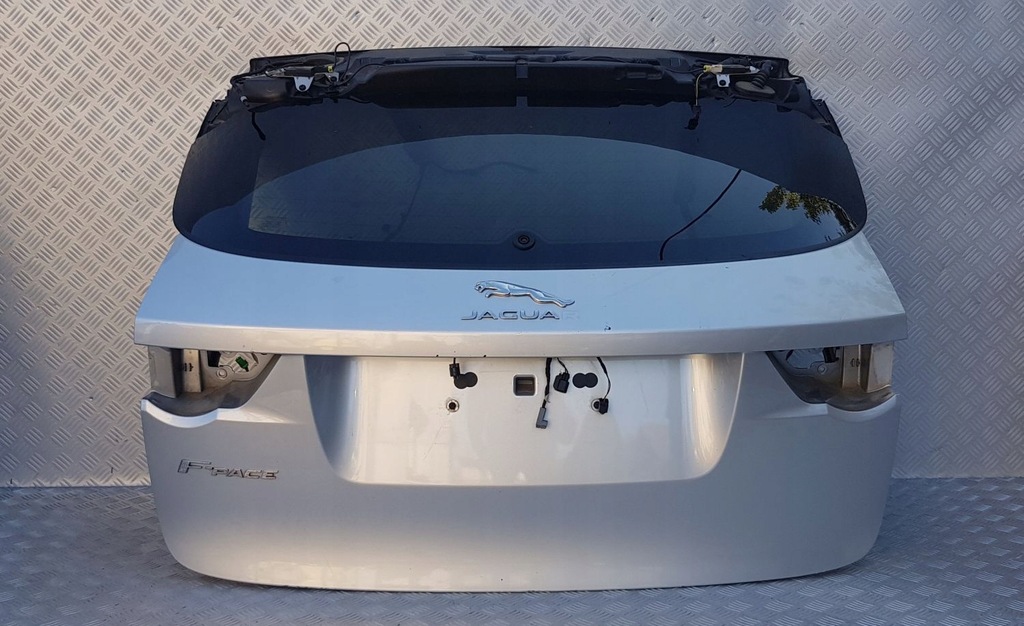 фото №1, Jaguar f-pace f pace x761 крышка багажника задняя задняя стекло 17r as3 rhodium silver