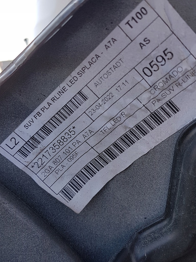 фото №10, Бампер перед vw t-roc r-line lift 22-