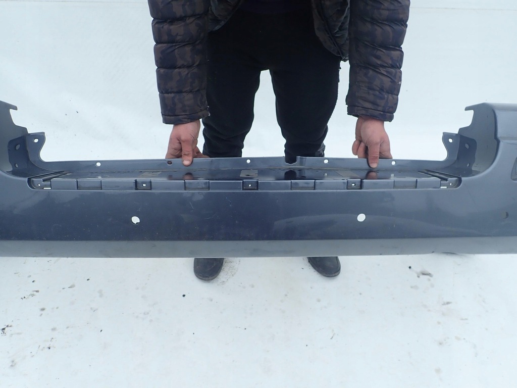 фото №11, Hyundai terracan lift 05-06 бампер задняя задний pdc