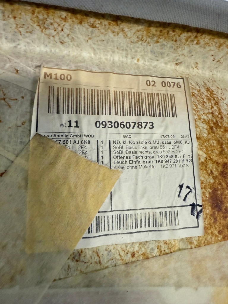 Стеля vw golf v vi plus 5m0 05 13 гарний стан śląsk Оригінал