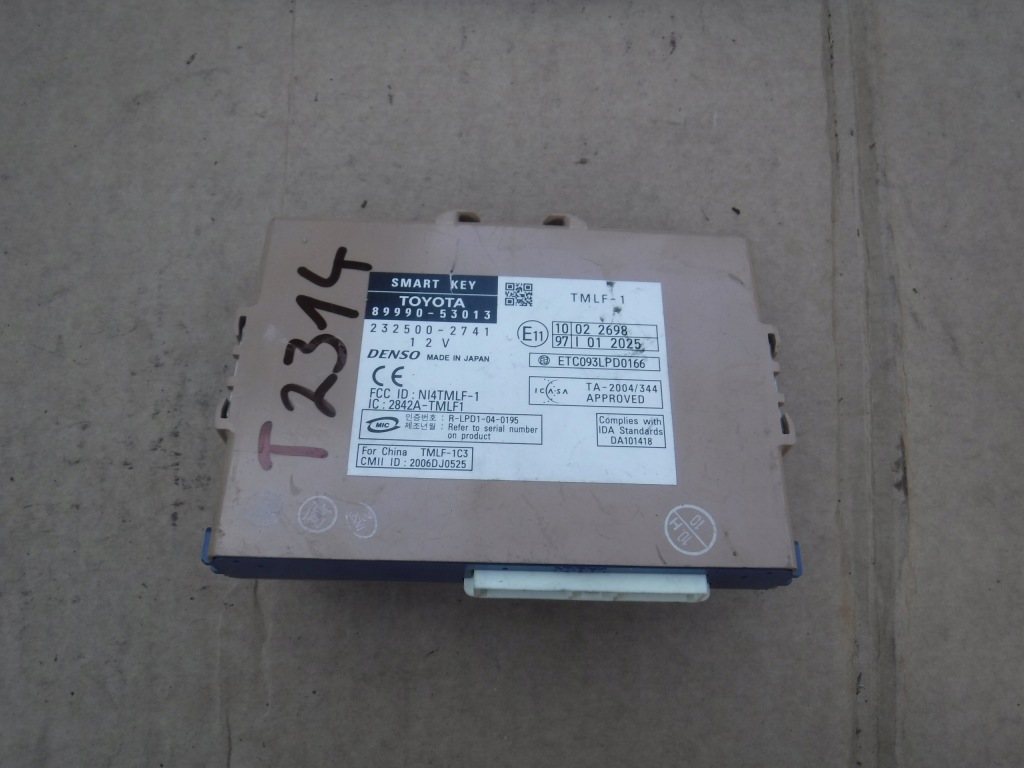 Купити Модуль smart key toyota lexus 89990-53013