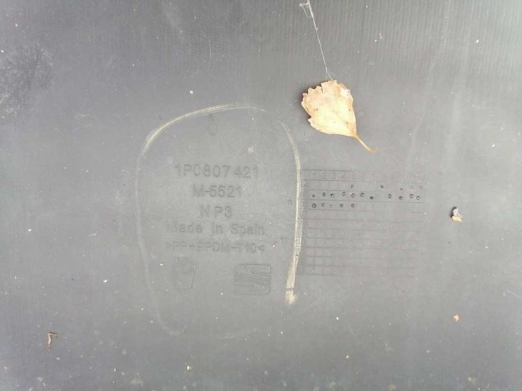 фото №7, Бампер задняя seat leon ii lift 09-12 1p0807421d