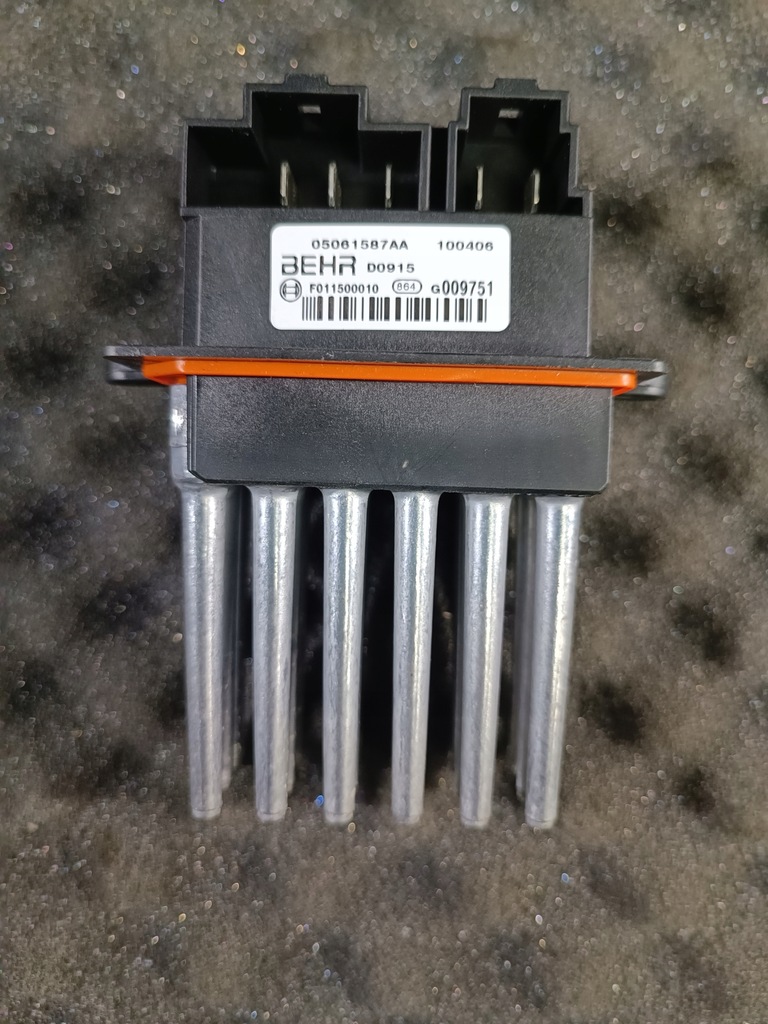 фото №1, 05061587aa chrysler резистор резистор вентилятор