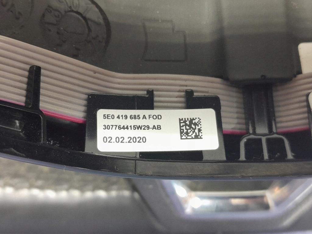 фото №6, Skoda octavia iii lift повітропровід багатофункціональний шкіряний 5e0419091cf