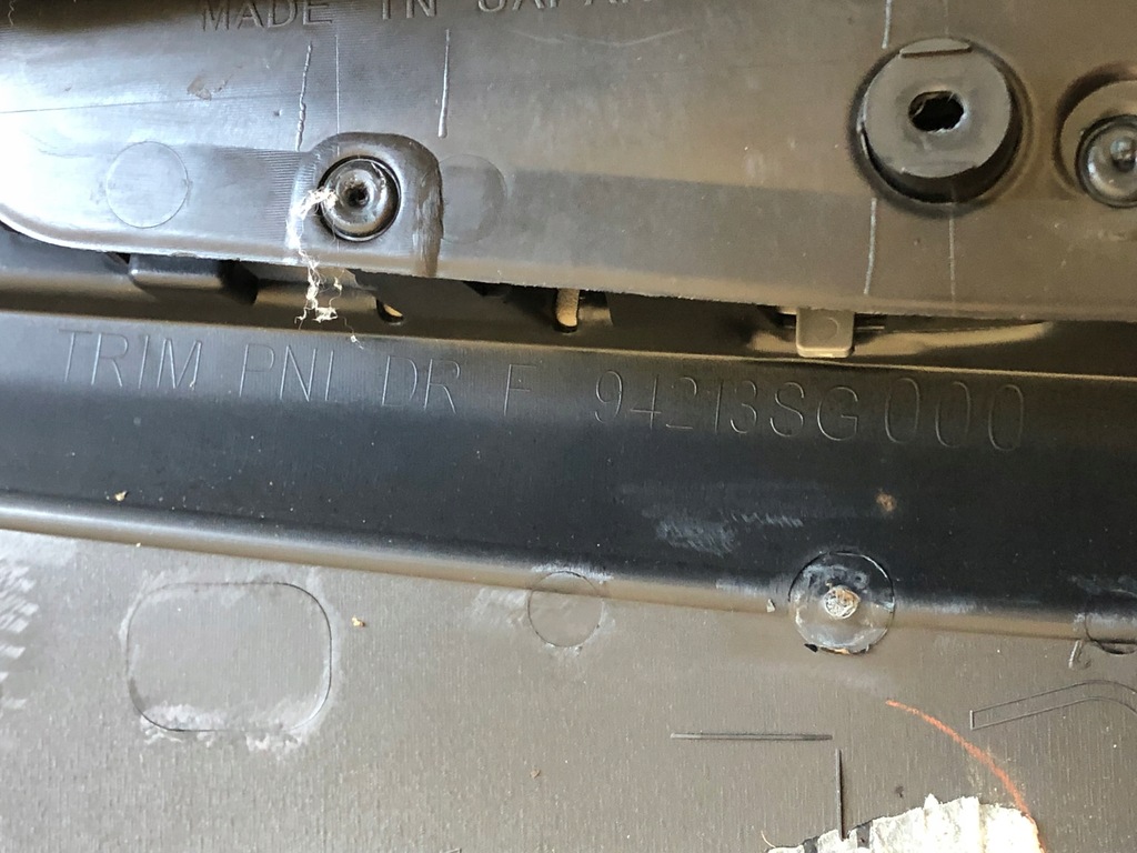 фото №15, Subaru forester 13-18 обшивка двері правий перед