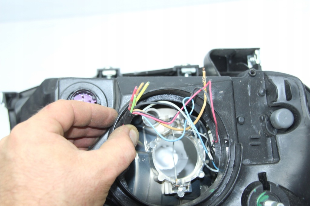 фото №9, Лампа левый перед левая передняя fiat fiorino bipper nemo qubo 2007 -