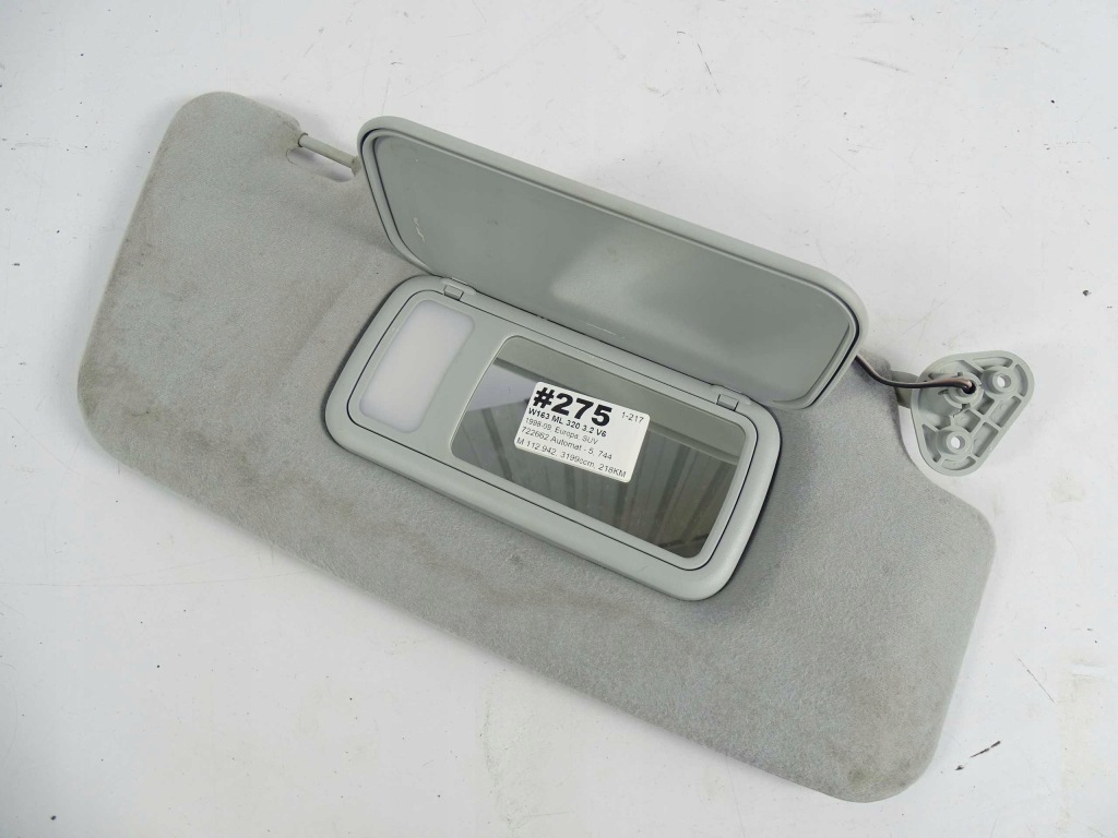 Купити Mercedes ml w163 козирок козирок правий