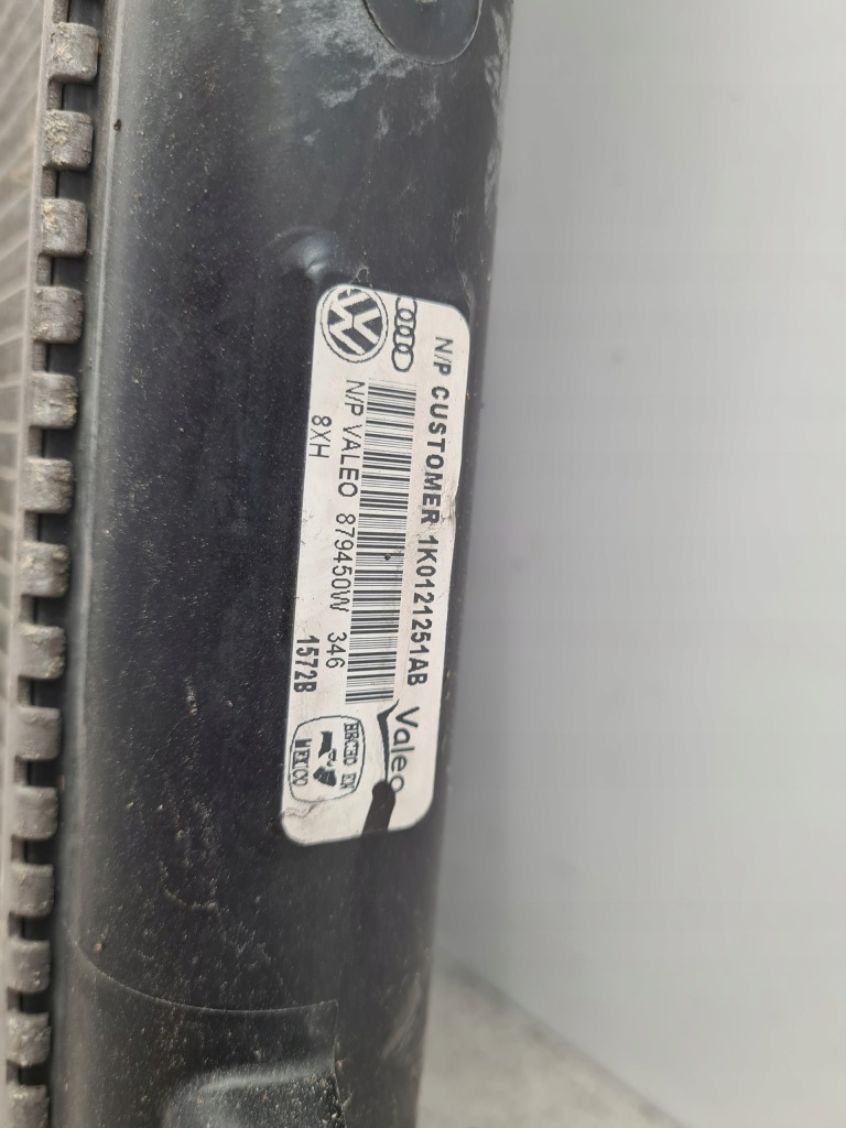 фото №7, Vw golf vi 1.6 tdi радіатор wody 1k0121251ab