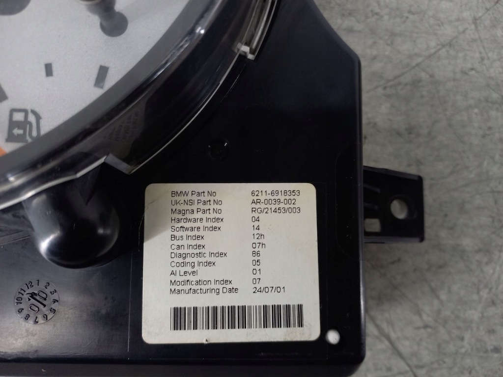 фото №8, Счетчик mini r50 6211-6918353 ar-0039-002 1.6 16v