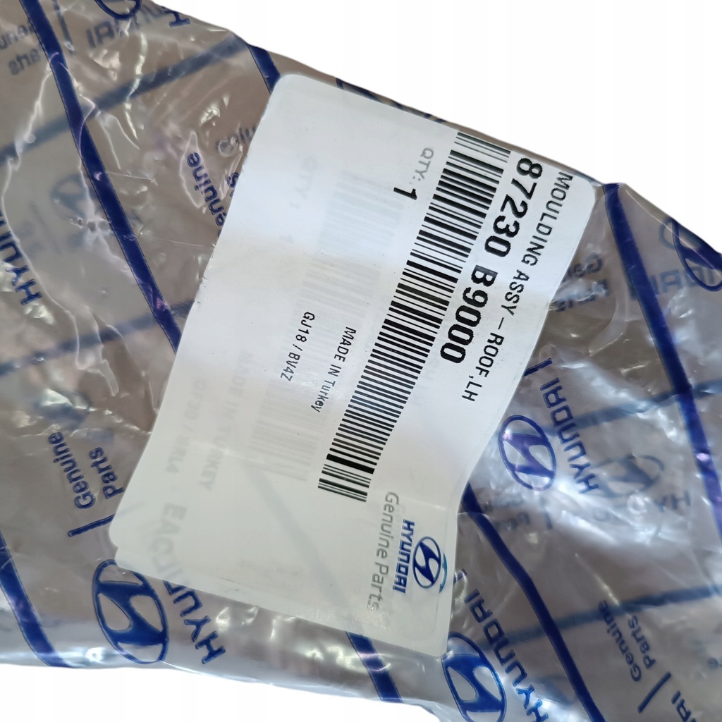фото №5, Молдинг дахова hyundai i10 ii 87230-b9000