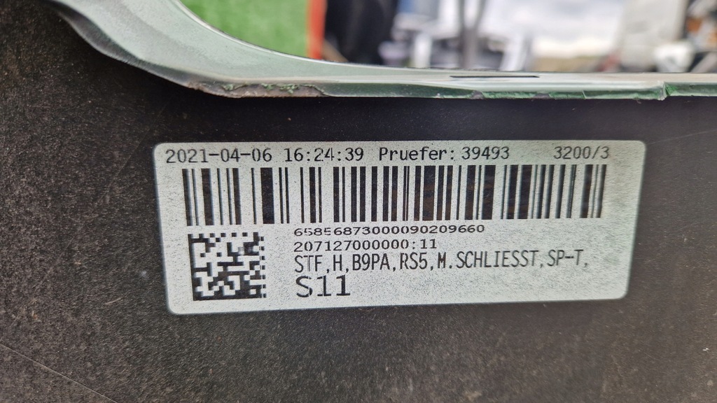 фото №12, Audi rs5 b9 8w6 2020- бампер задня 8w6807511p