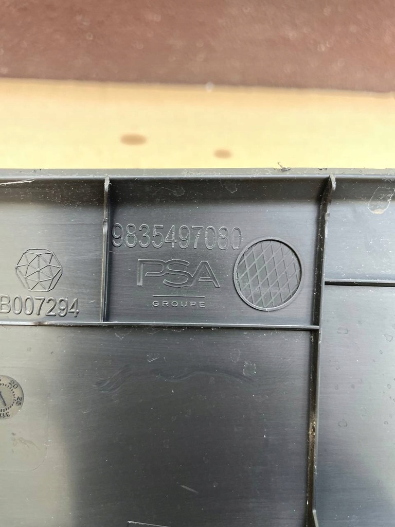 фото №7, Молдинг кронштейн полка багажника peugeot 308 iii t10 p5 - 9835497080