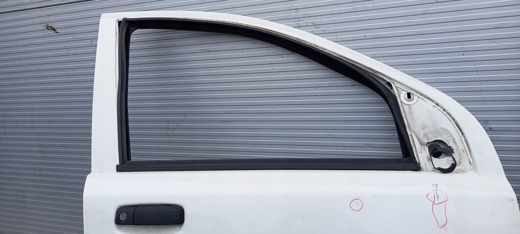 фото №4, Дверь правое перед fiat panda van 2010r