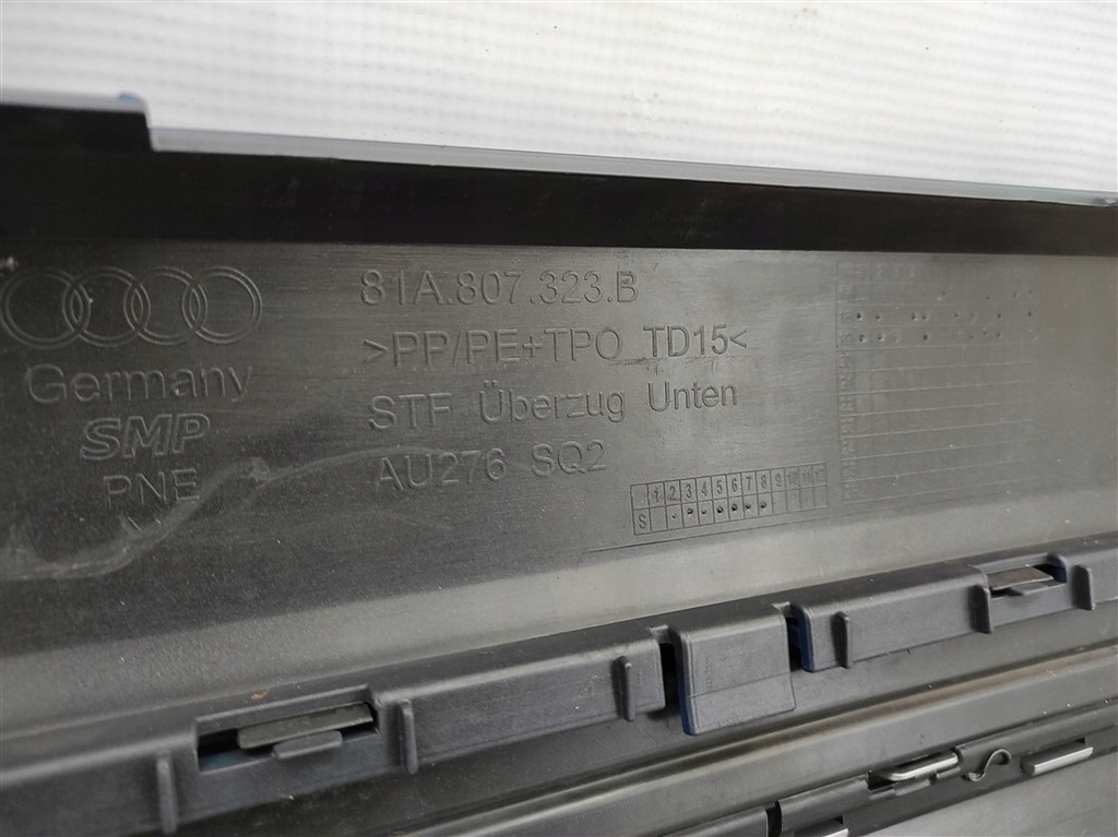 фото №13, Накладка бампер задняя audi sq2 q2 s line 81a po 16