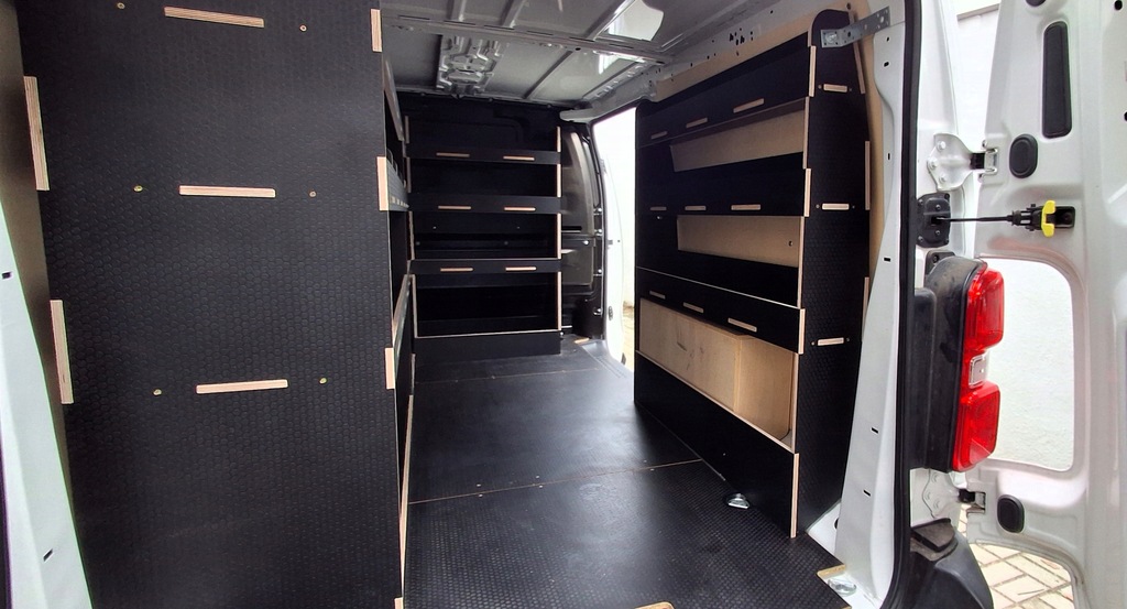 фото №5, Regał do автомобіля dostawczego proace scudo vivaro jumpy