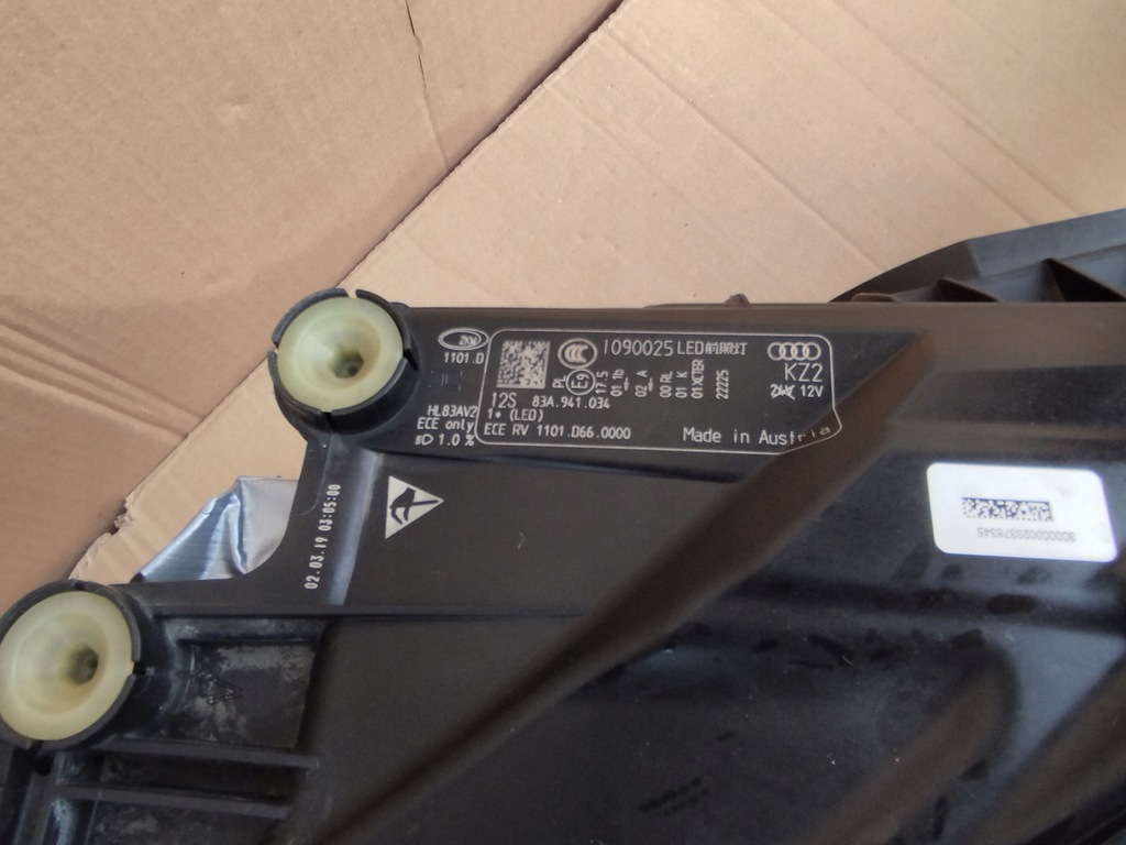 фото №7, Лампа audi q3 ii 83a full led комплектная левая правая