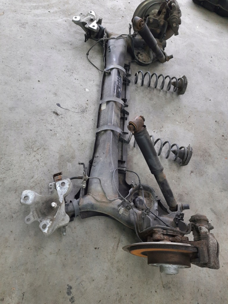 фото №10, Scenic iv балка oś підвіска задні задня el. гальмо комплектна