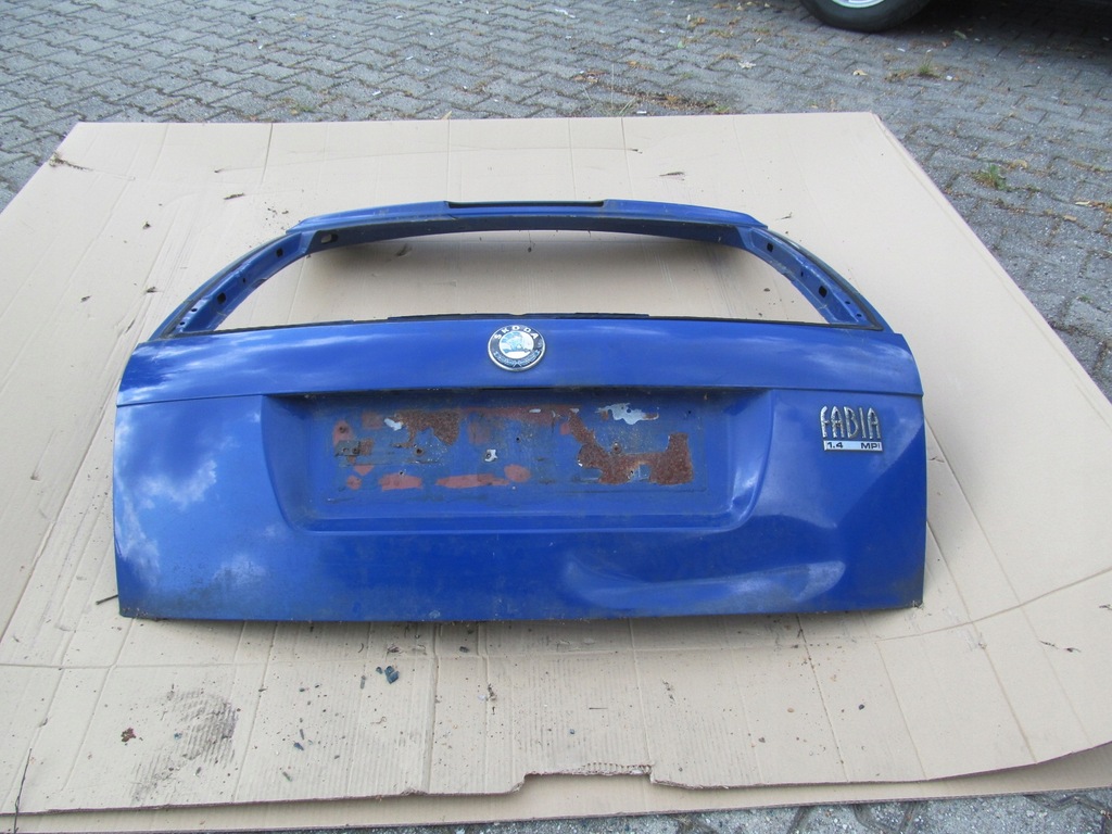фото №8, Skoda fabia kombi 99-07 крышка багажника крышка задняя c402