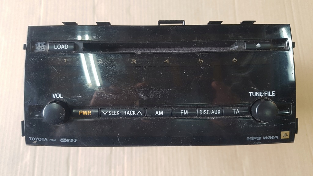 фото №1, Toyota prius ii 03-09 радіо