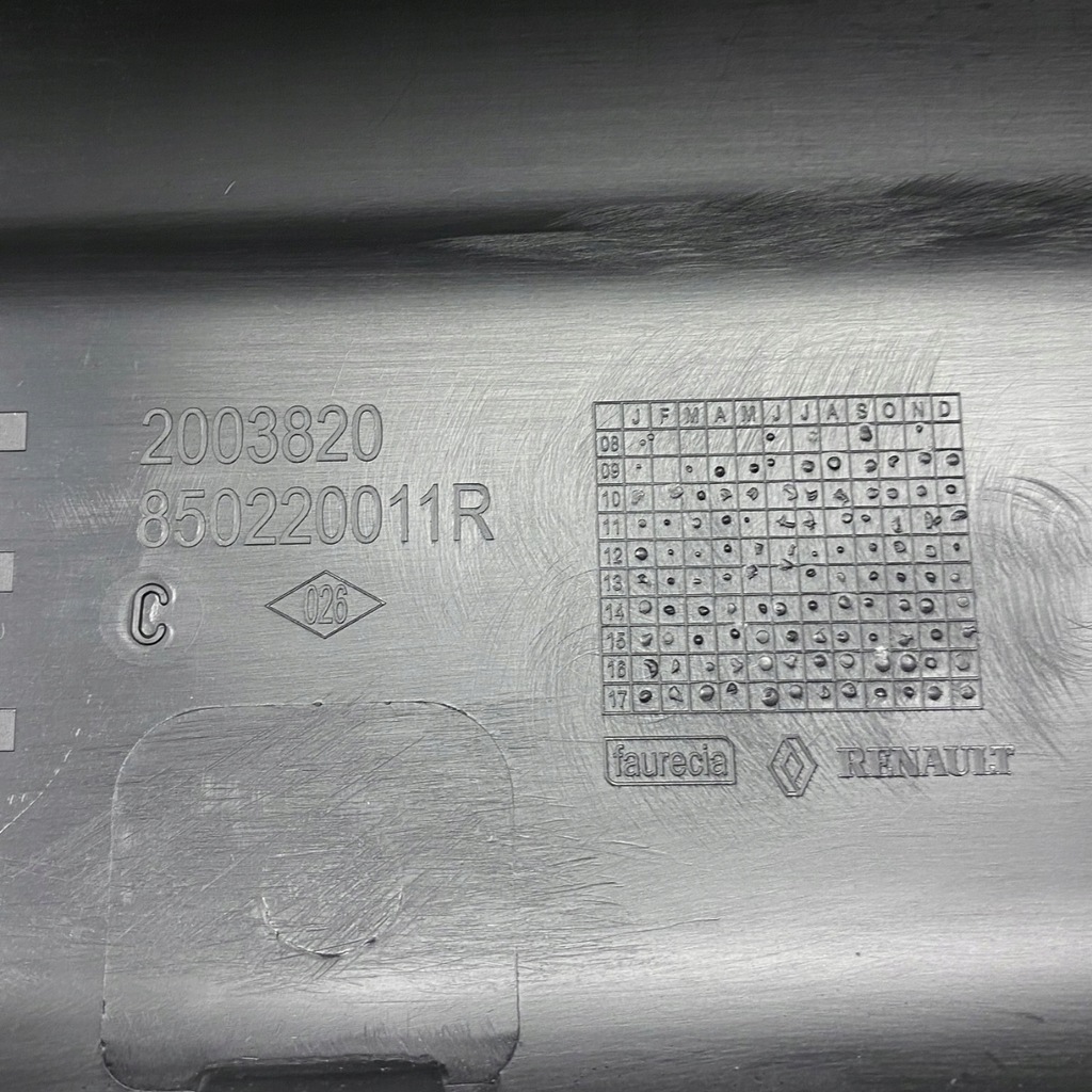 фото №12, Новий оригінальний номер бампер задня pdc renault master iii opel movano b nissan nv400