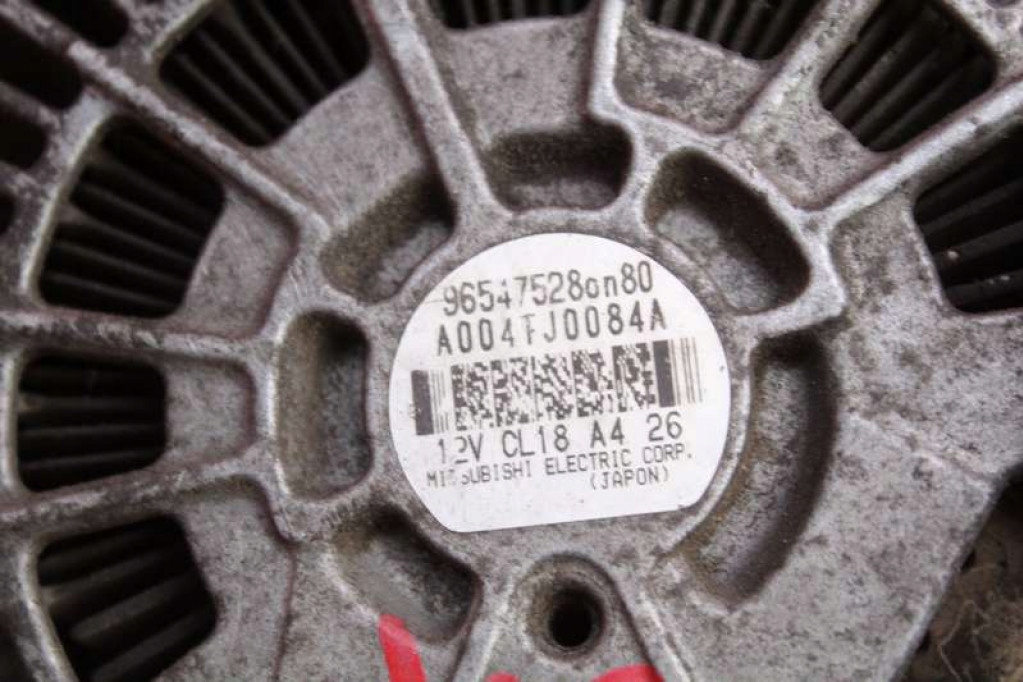 фото №8, Генератор 965475280 peugeot 407 2.0 hdi 136 km 04-10