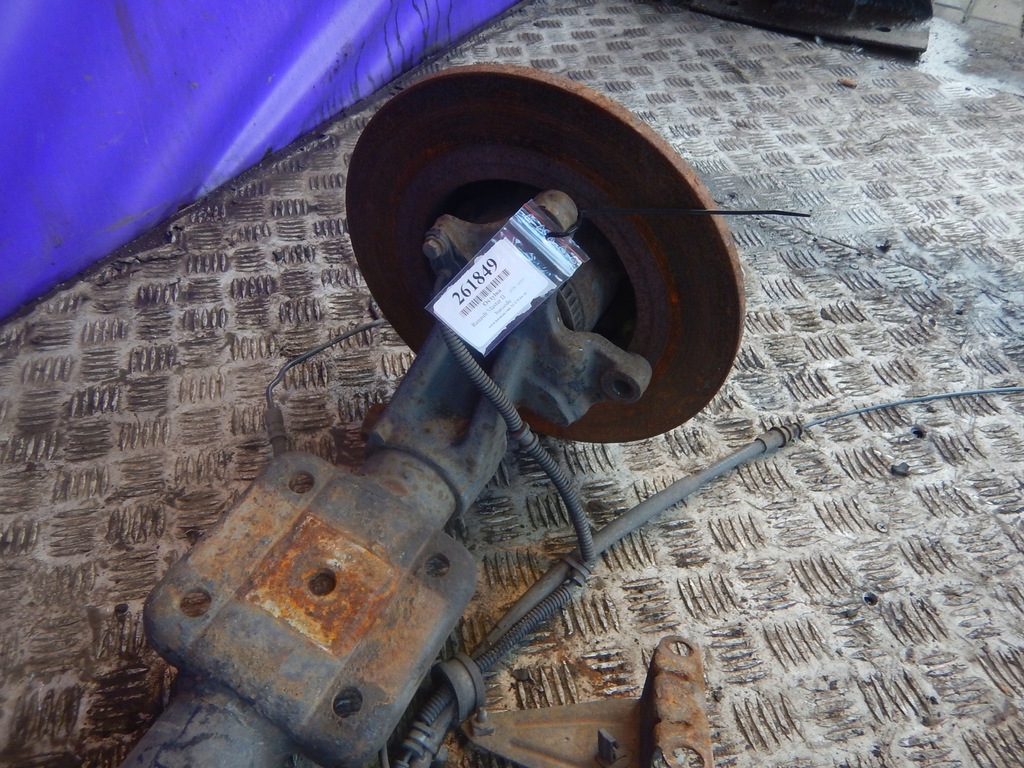 фото №4, Master ii 03- oś задняя балка подвеска задняя abs