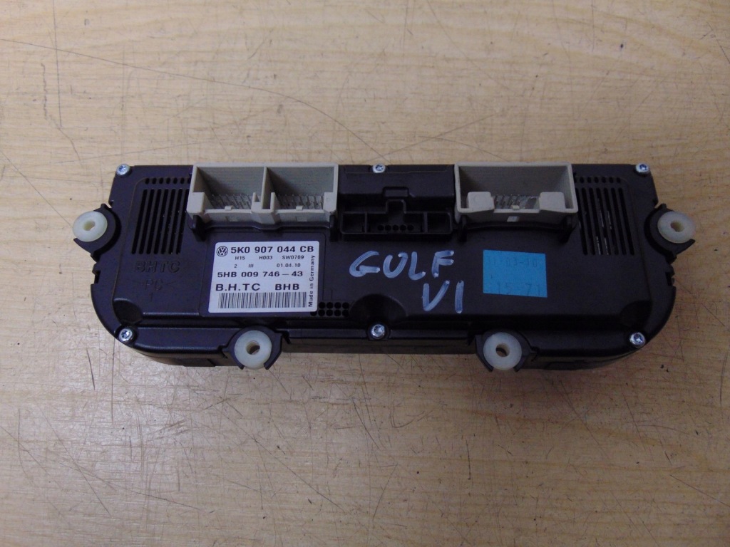 фото №6, Панель управление vw golf vi 5k0907044cb