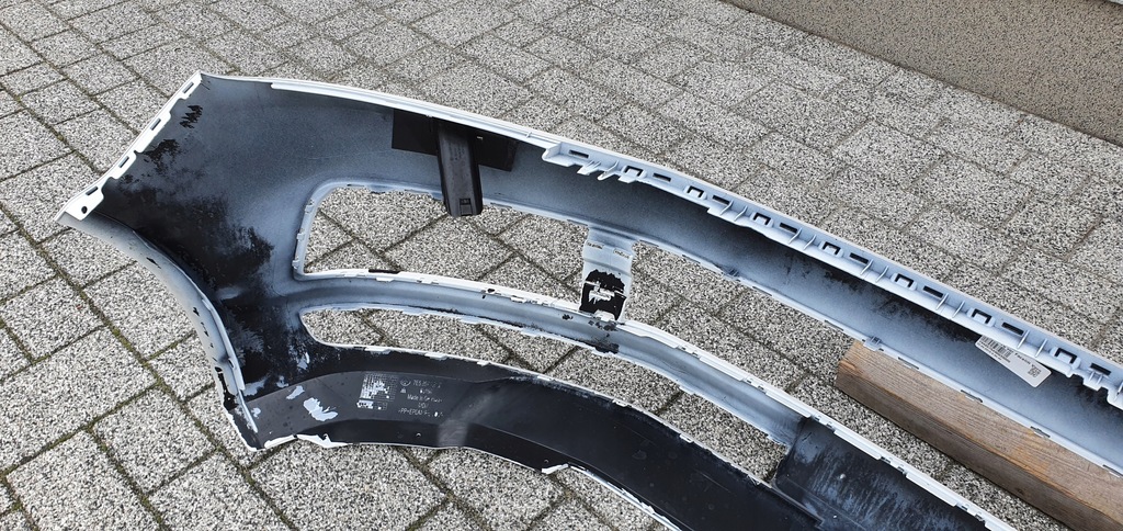 фото №11, Vw transporter t6 бампер перед оригинал e400