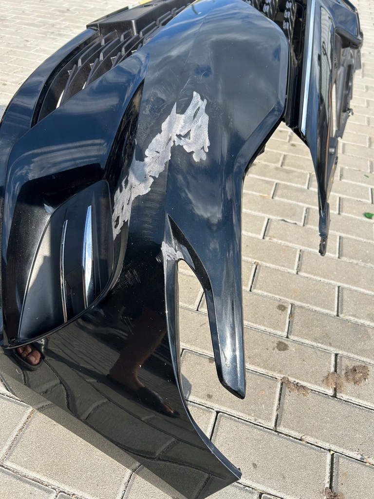 фото №8, Renault clio v 5 19- бампер передний комплект решётка радиатора решётки