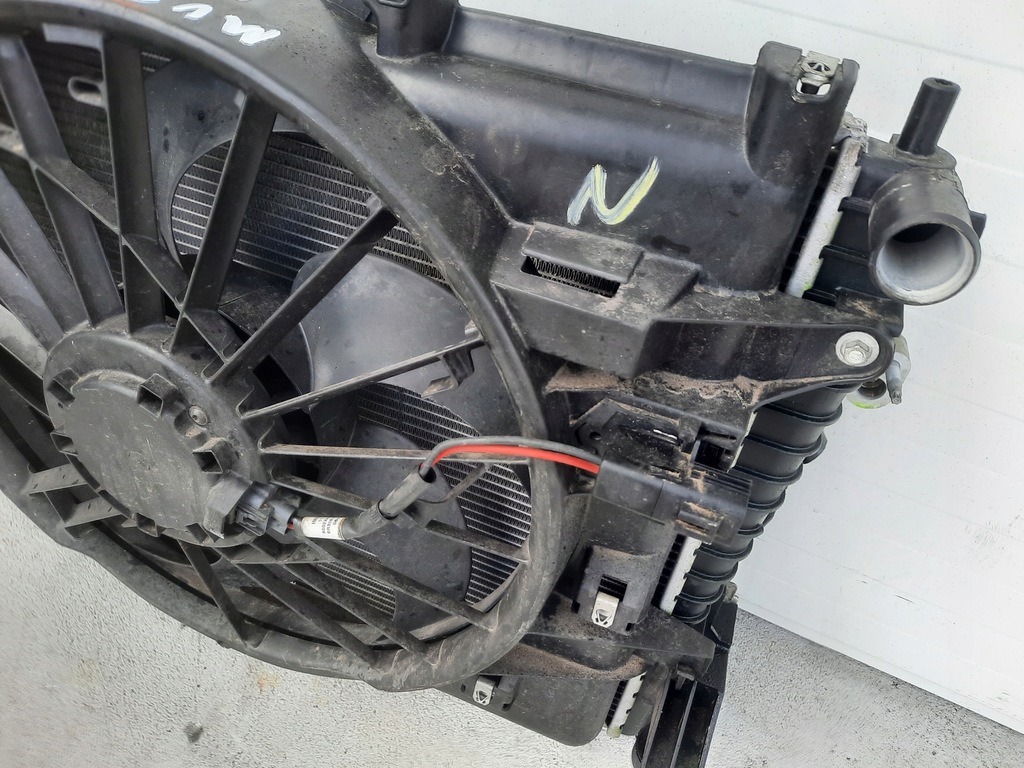 фото №7, Mustang v 3.7 10-14 комплект радиатор вентилятор