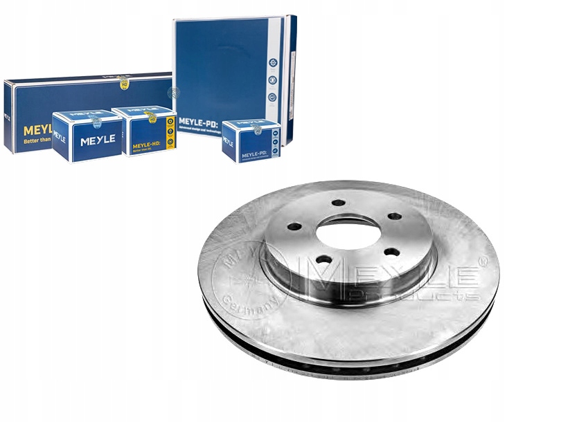 фото №1, Комплект диск тормозных [meyle]