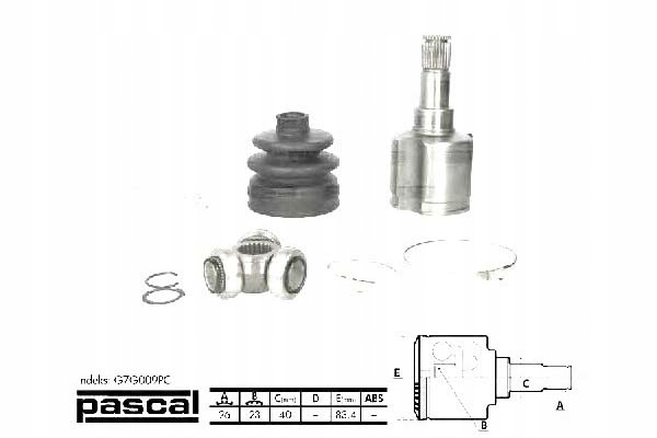 фото №2, Шарнир приводной внутренний ford focus c-max focus