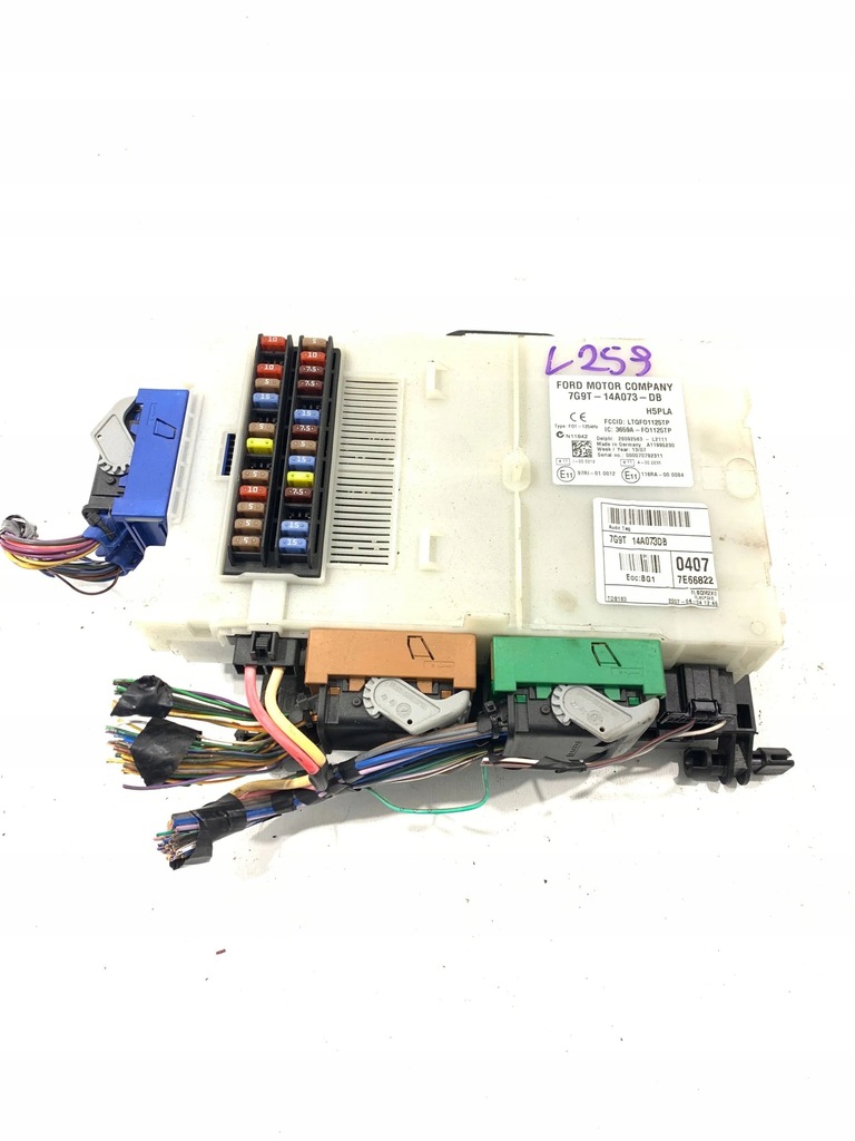 фото №1, Ford mondeo mk iv 2007 модуль / блок керування комфорту