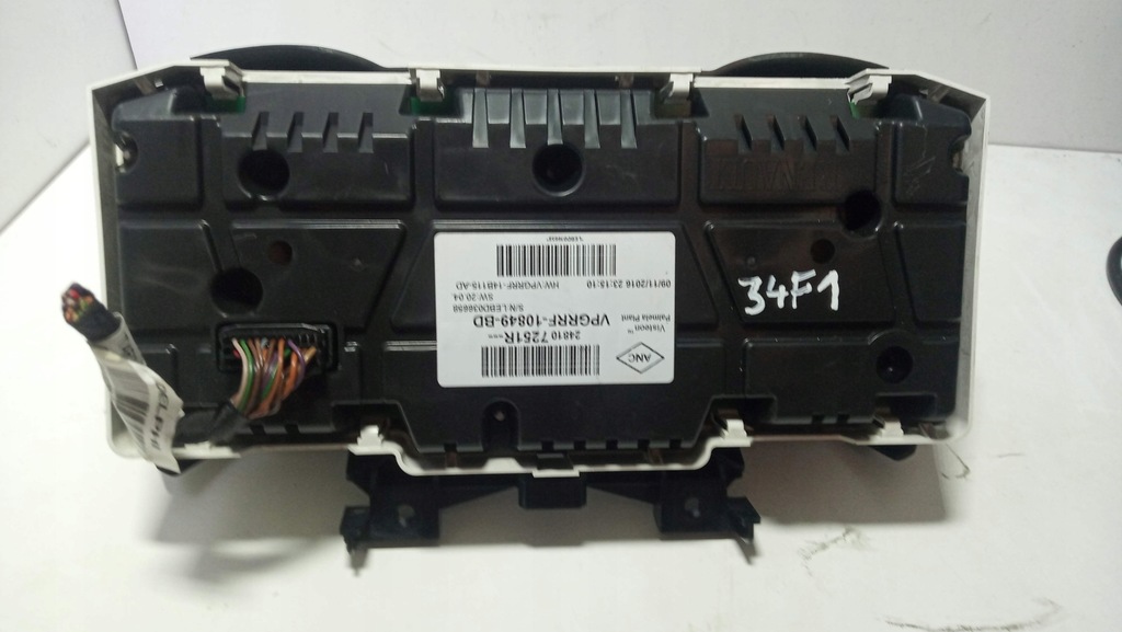 фото №8, Лічильник прилади renault clio 4 iv 248107251r europa гарантія