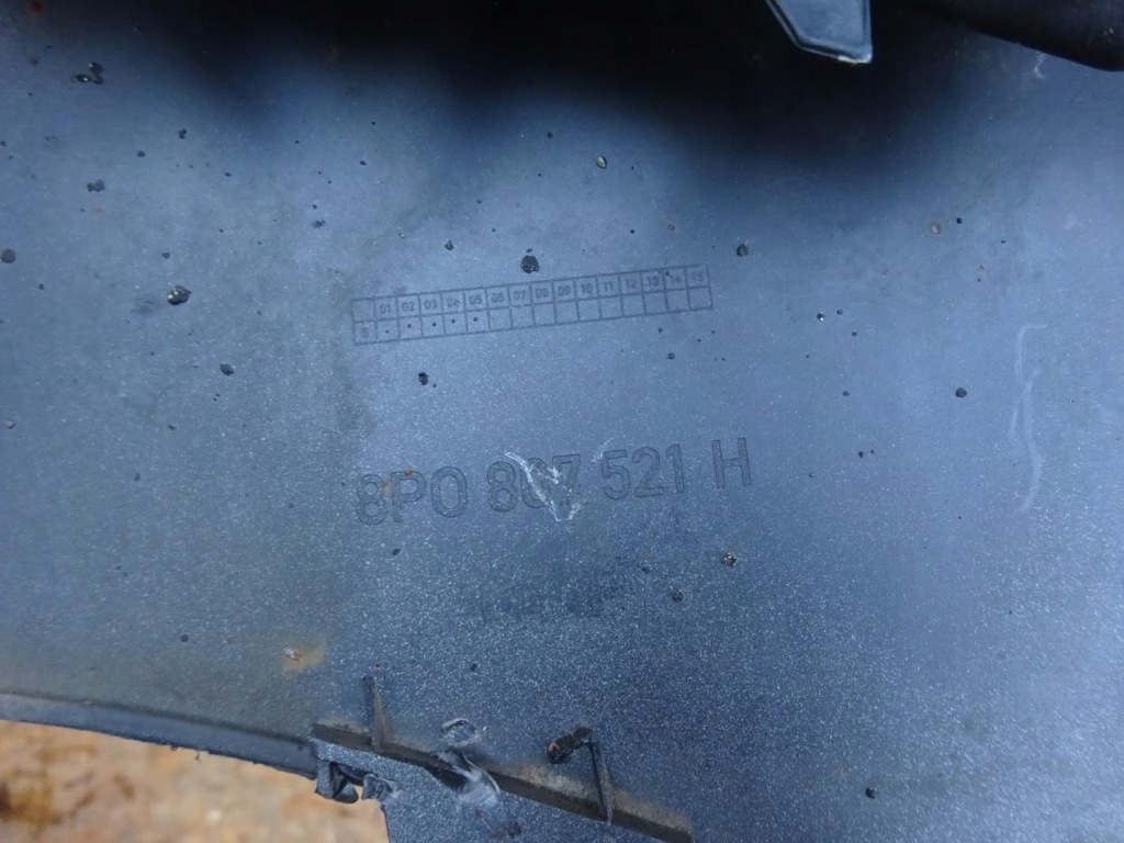 Audi a3 8p lift накладка спойлер бампера задня задня hak s-line 8p0807521h Ціна