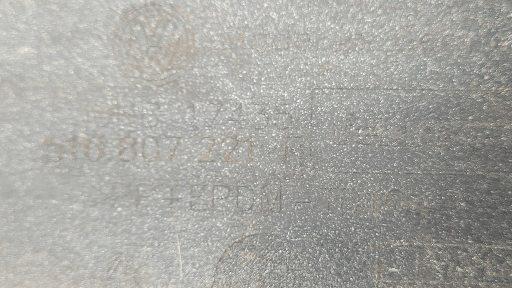 фото №14, Vw golf sportsvan 14-17 бампер передний перед 4xpdc sprysk 510807221f