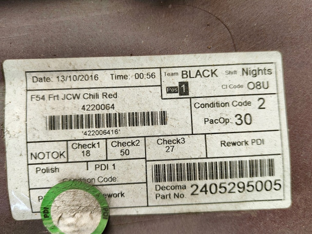 фото №9, Бампер перед mini clubman f54 jcw 2015- 7376375