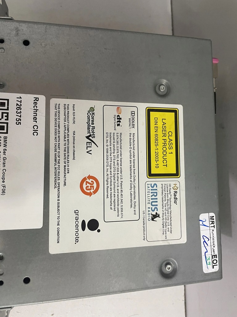 фото №10, Bmw 6 f12 f13 2012 автомагнитола