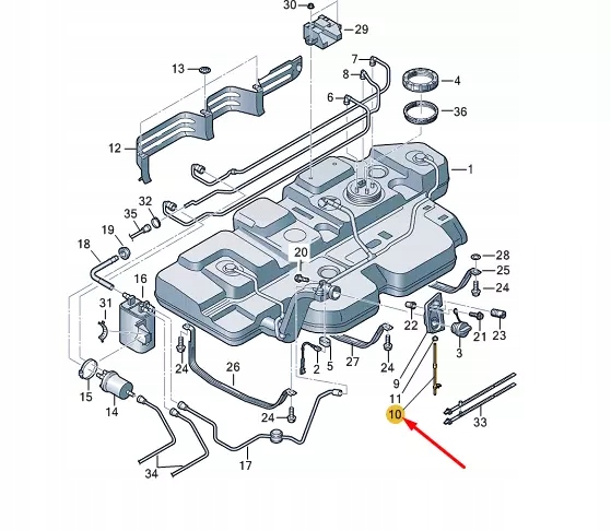 фото №1, Vw transporter vi t6 fuel труба 7e0201820